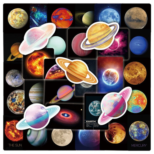 Universe Stickers 50pcs - SpaceTrips